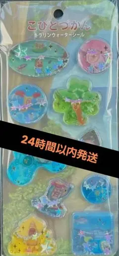 こびとづかん　キラリンウォーターシール