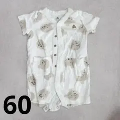 クマ柄ロンパース GAP 赤ちゃん 新生児 60cm
