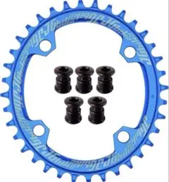 Jgbike チェーンリング 104mm BCD chainring 34T