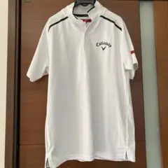 Callaway ゴルフ 半袖シャツ ホワイト LL