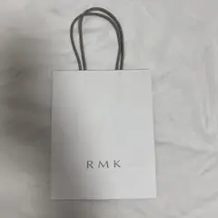 RMK ショップ袋 ホワイト 小型