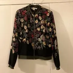 【専用】trf_outerwear ✨花柄リブ襟ブルゾン✨Sサイズ✨