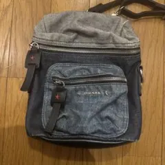 DIESEL デニムショルダーバッグ ※紐なし