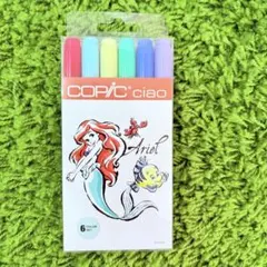 ディズニーストア　アリエル　COPIC コピックチャオ 6色セットのサムネイル