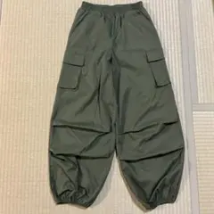 SHEIN カーゴパンツ　カーキ　9Y