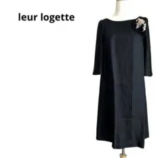 ❤️コサージュおまけ付き❤️ルールロジェット フォーマル　ワンピース　黒　M