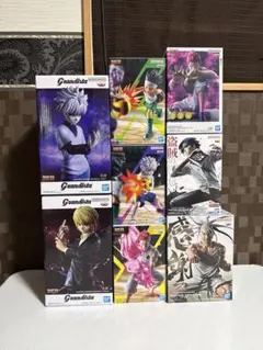 ハンターハンター　フィギュア 8点(キルア　ヒソカ　ゴン　クラピカ　ネテロ)