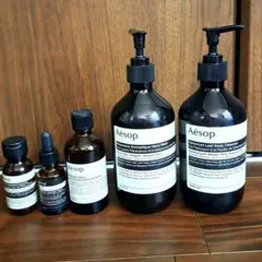 Aesop ハンドウォッシュ ハンドバーム ボディバーム 空ボトル 3本