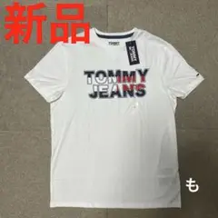 新品未使用タグ付き　TOMMY JEANS トミージーンズ　白Tシャツ　男女