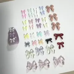 ネイルパーツ　リボンセット