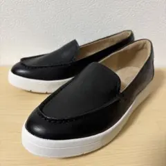 新品✨ROCKPORT ロックポート　ブラック　レザー　スリッポン スニーカー
