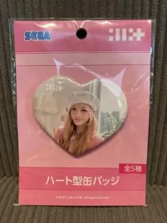 ILLIT IROHA ハート型缶バッジ - メルカリ