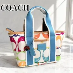 新品未使用✨COACH ビーチタオル カラフルリング 綿100% - メルカリ