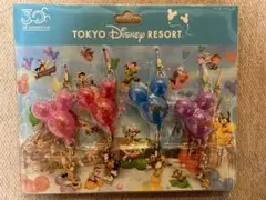 新品未開封　東京ディズニー ３０周年限定ストラップ バルーンストラップセット