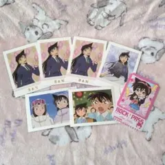 名探偵コナン 毛利蘭 ぱしゃこれvol.7 レア金箔押し ロックフェスステッカー