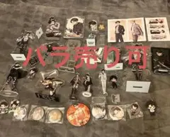 進撃の巨人 リヴァイ アクリルスタンド 缶バッジ　まとめ売り 31点