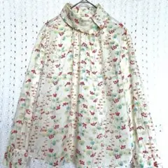 Harriss Paris　リバティブラウス　タナローン　日本製　クラシカルのサムネイル