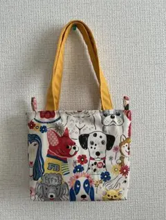 ハンドメイド レトロポップ パッチワークミニバッグ - メルカリ