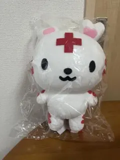 ハートラちゃん　ぬいぐるみ 赤十字のサムネイル