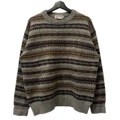 90s Ralph Lauren フェアアイル柄ニット RRL 名作 初期