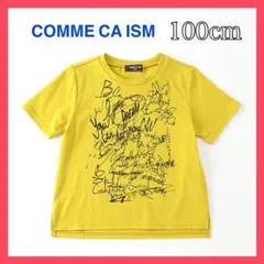 新品・タグ付【COMME CA ISM】グラフィカルプリント Ｔシャツ 100