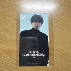 BE THE ONE 特典カード 1枚 マナト