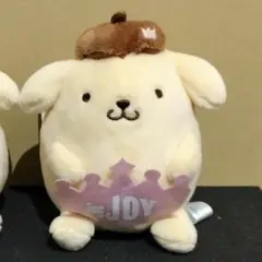 ≒JOY×ポムポムプリンマスコット　ぬいぐるみ　マスコット　ニアジョイ　ピンク
