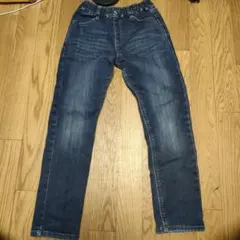 デニム ストレートレッグパンツ