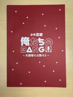 俺たちのBANG!!! パンフレット
