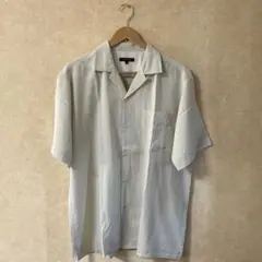 GLOBAL WORK 半袖シャツ Lサイズ ライトグレー