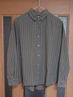 LE JUN ストライプシャツ