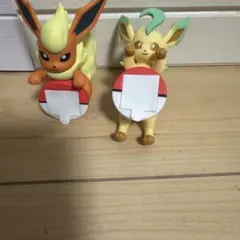 イーブイ・リーフィア 一番くじF賞セット！