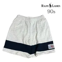 90s CHAPS RALPH LAUREN/スウェットショーツ/L/グレーのサムネイル