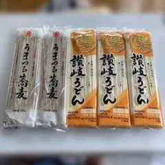 マルキン 讃岐うどん うまづる蕎麦 乾麺セットのサムネイル