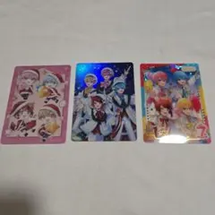 すとぷり クリアカード 3枚セット 7周年 クリスマス