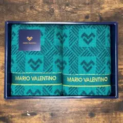 MARIO VALENTINO フェイスタオルセット 2枚入　新品未使用