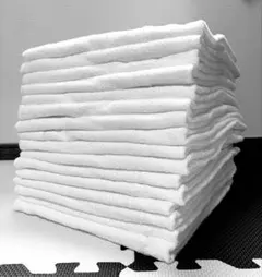 ★新品 業務用バスタオル★白色５枚(訳あり値引き)