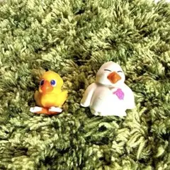 【1998年レア✨】チョコボ とデブチョコボ 超ミニ　フィギュア