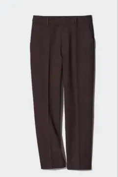 ユニクロ UNIQLO スマートアンクルパンツ　ブラウン　Sサイズ