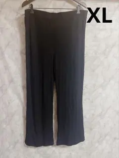 BANANA REPUBLIC ブラック カジュアルパンツ XL ワイドパンツ