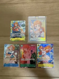 ワンピース カードゲーム ナミ パラレル5枚セット