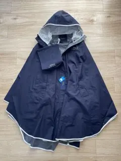 新品　ラルフローレン　レイン　ポンチョ　コート　ネイビー　フーディー