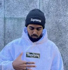 未開封 New Era Box Logo Beanie Supreme ニット帽