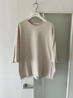 ebure ビックTシャツ 長超綿 カットソーのサムネイル