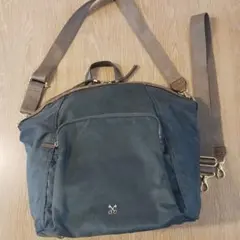 SAZABY 2WAY リュック ショルダーバッグ ダークグレー