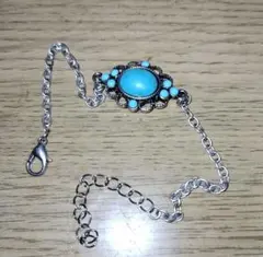 ターコイズ風ビンテージブレスレット