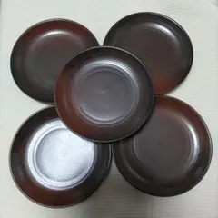 レトロ　前畑陶器　CHＩNA 　CORPORATION　中皿５枚セット