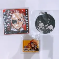 ジュリオ　相澤消太　上鳴電気　コースター　ラバーチャーム　缶バッジ　一番くじ