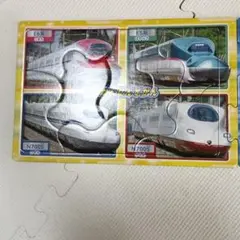 新幹線 ジグソーパズル 連結パーツ 電車　ステップパノラマパズルのサムネイル