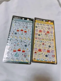ボンボンドロップシール ミニ スヌーピー 正規品 2種セット